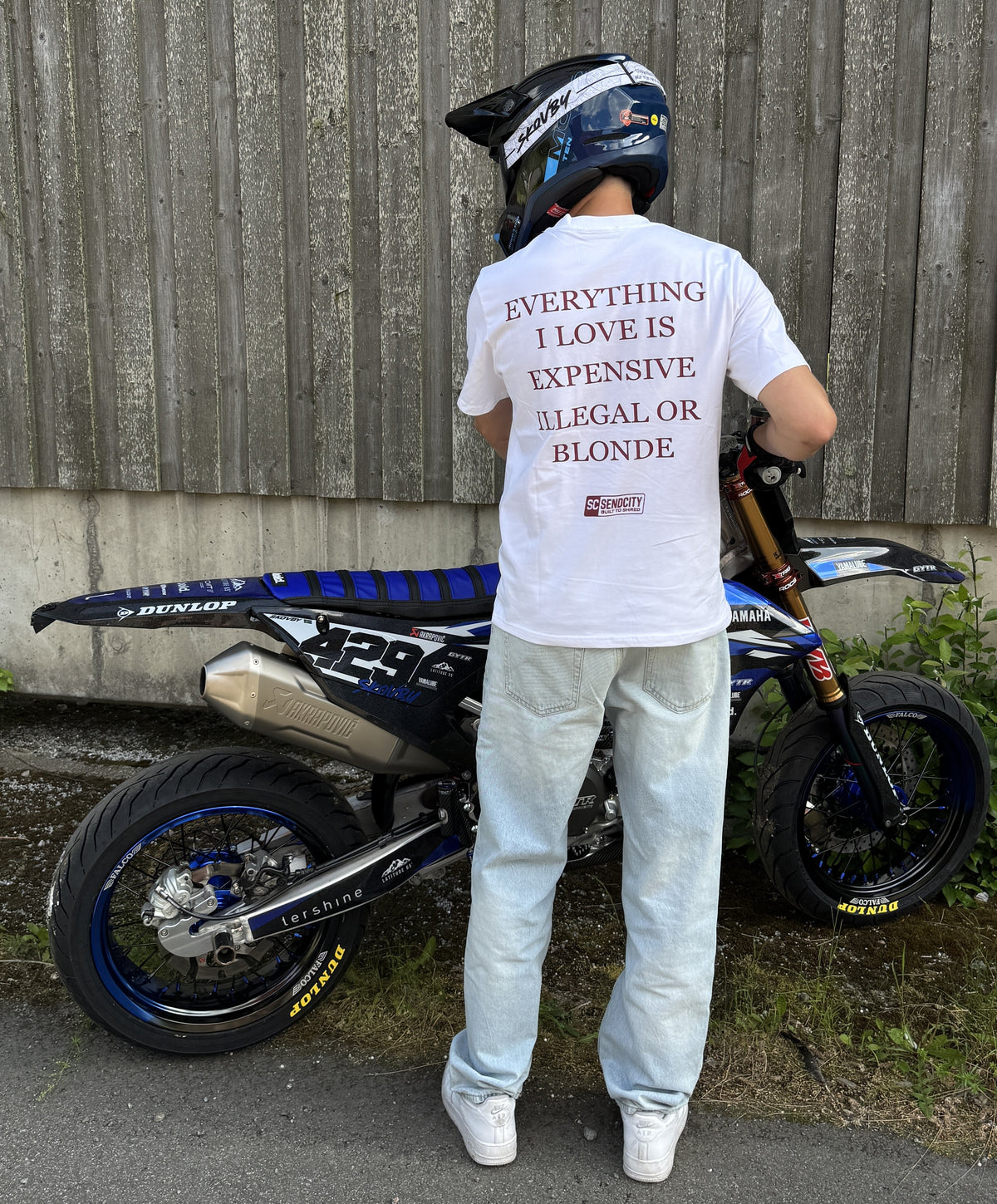 Everything I Love Blonde - White T-Shirt