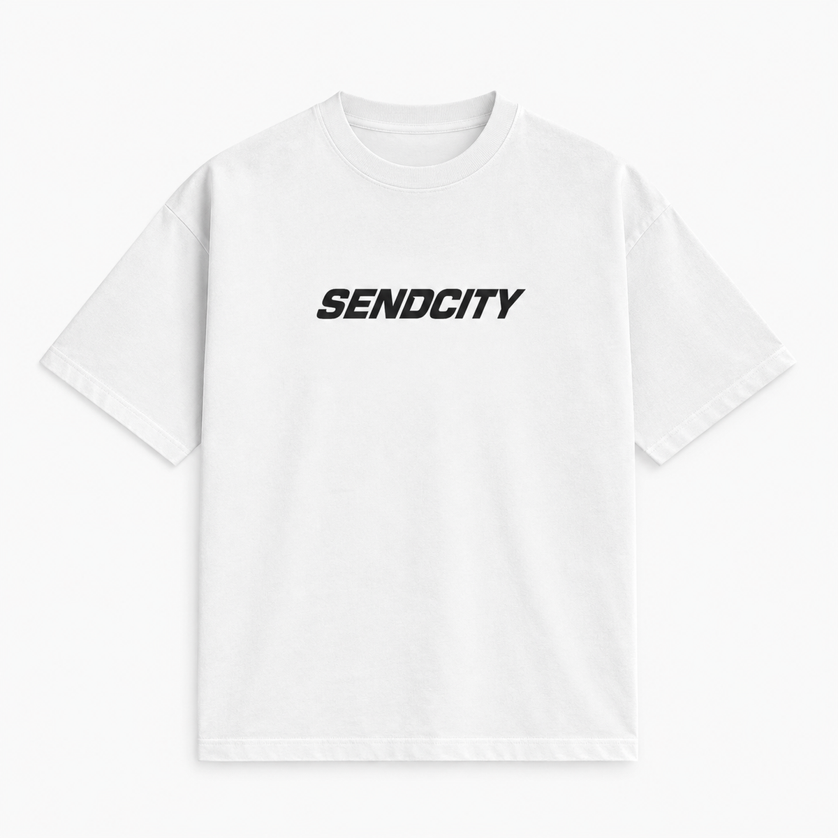 Need Money For Supermoto - White T-Shirt