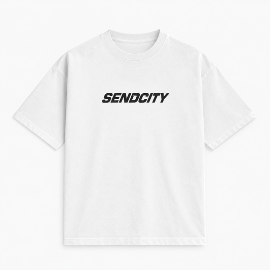 Need Money For Supermoto - White T-Shirt